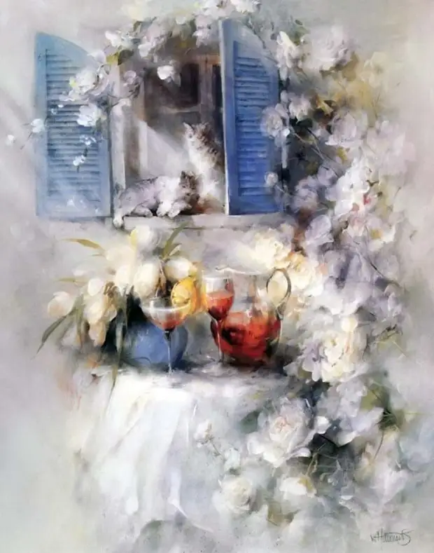 Художник Willem Haenraets. Когда несбывшееся зовёт нас…