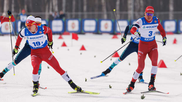 Лыжник Забалуев столкнулся с Большуновым во время гонки на этапе Кубка России