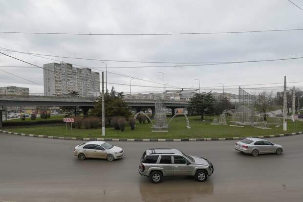 Бородинское кольцо в Симферополе могут реконструировать в перекрёсток: цена вопроса - 1,3 млрд рублей