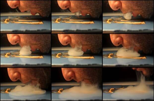 Работы из дыма марихуаны от бразильского художника (6 фото)