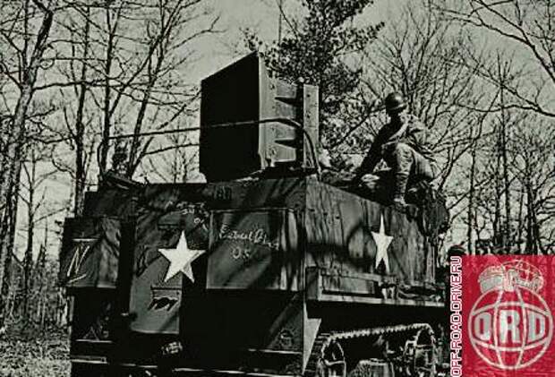 Агитмашина 3132-й роты связи. Франция, 1944 год.