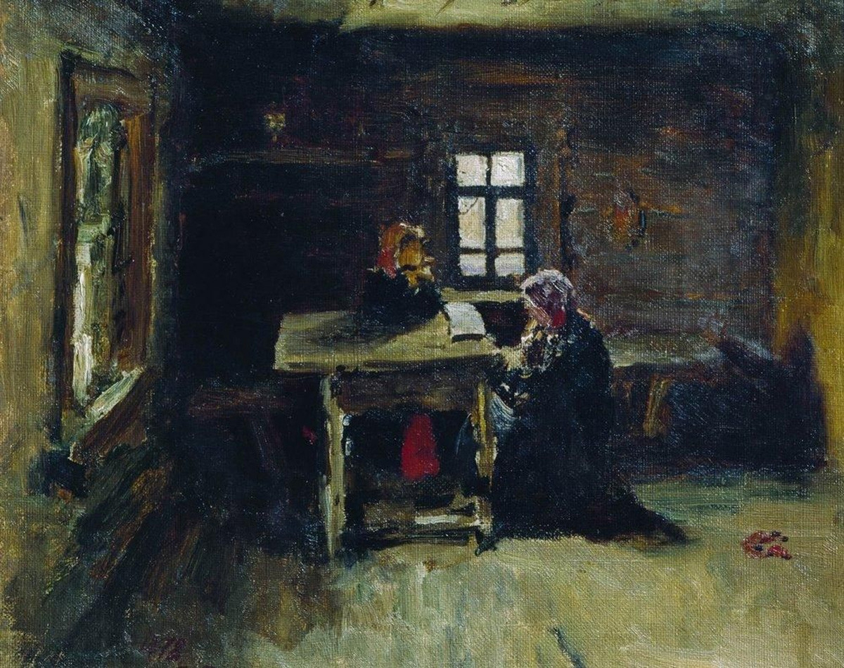 Русские картины об изоляции