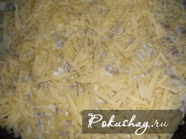 Запеканка из макарон с фаршем