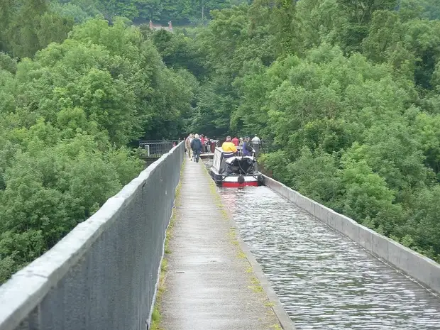 Самые впечатляющие водяные мосты акведук, канал, моста, водяной, метров, около, Понткисиллте, водных, системы, строительство, Акведук, каналов, судам, канала, является, поворотный, Манчестер, Бартоне, через, Великобритания