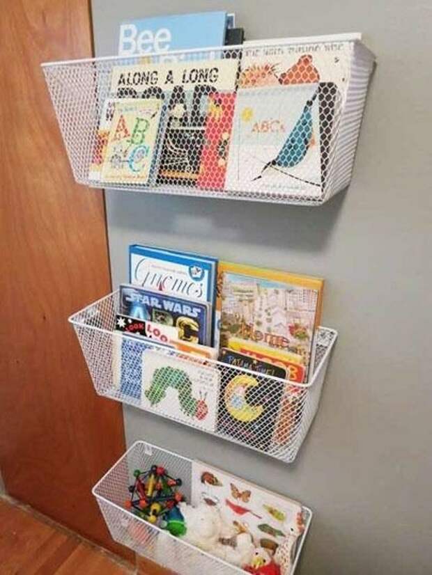 Где хранить детские книги