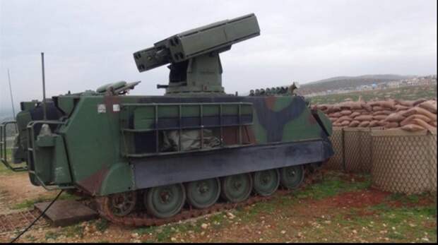 Avia.pro: истребитель ВКС РФ уничтожил в Сирии турецкий ЗРК M-113 «Atilgan»