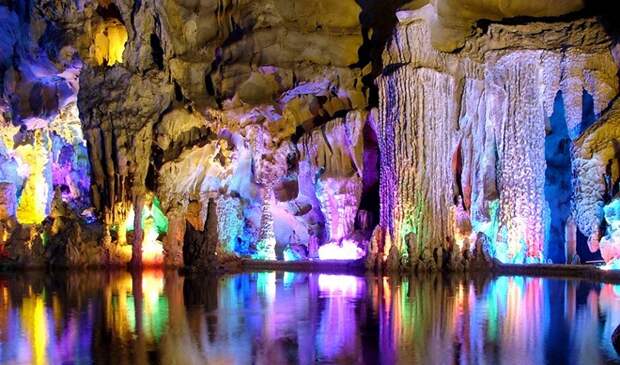 Красочные фотографии Пещеры China_022