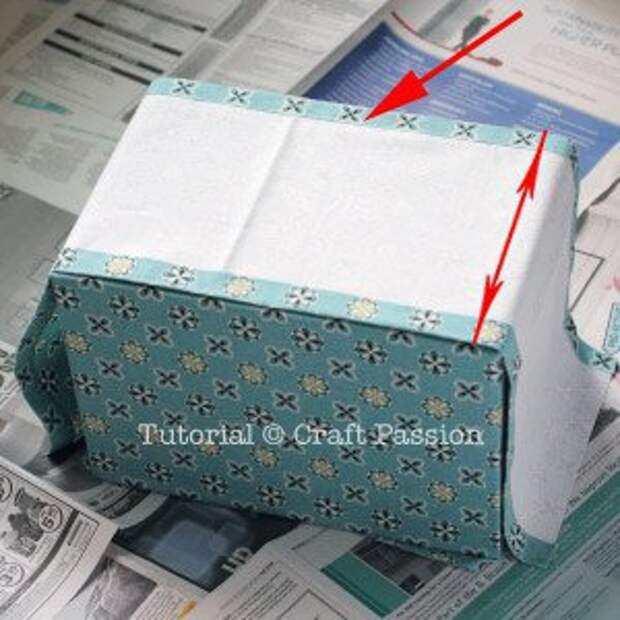Комод с текстильными ящиками (Diy)