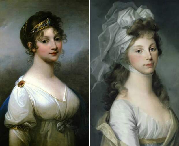 Говорят, что Анна Керн была очень внешне похода на королеву Пруссии  Луизу