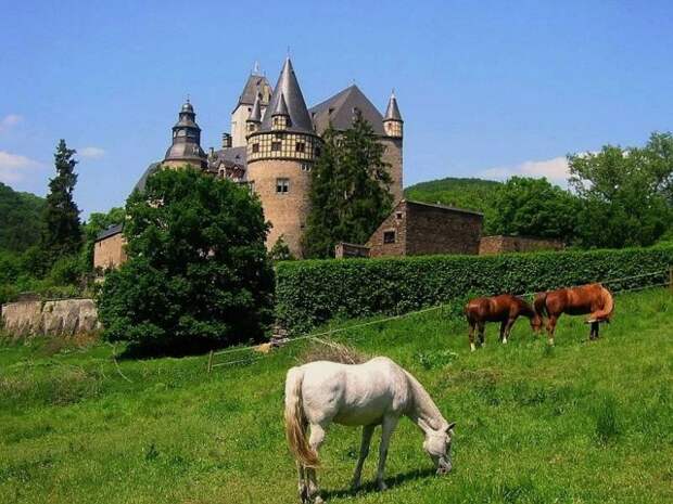 Замок Бюрресхайм (Schloss Bürresheim)