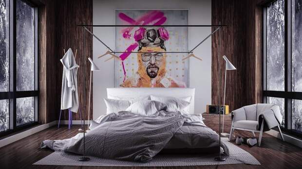 10 креативных идей для интерьера спальни