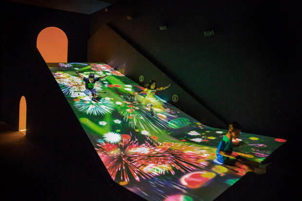 Экскурсия в музей цифрового искусства в Токио