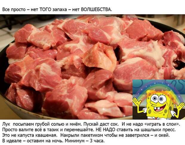 Выбираем мясо на шашлыки