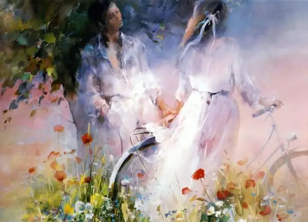 Художник Willem Haenraets. Когда несбывшееся зовёт нас…