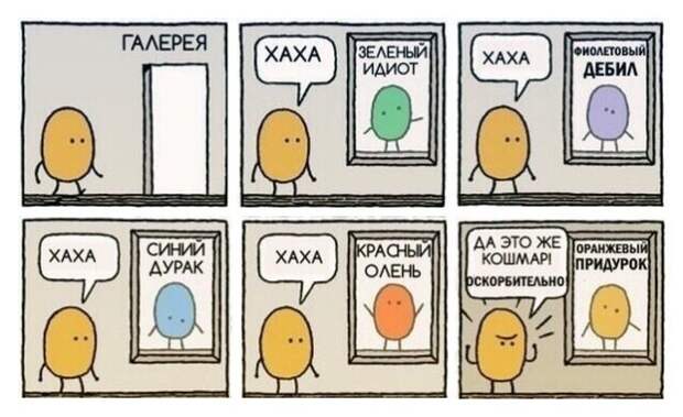 Смешные комиксы