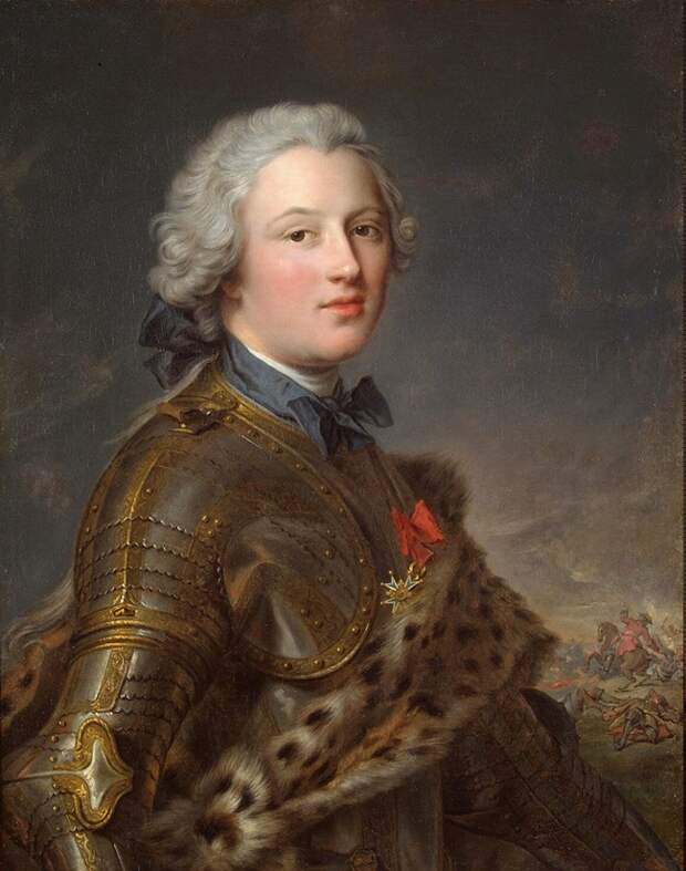 Портрет Пьера Виктора де Безанваля.