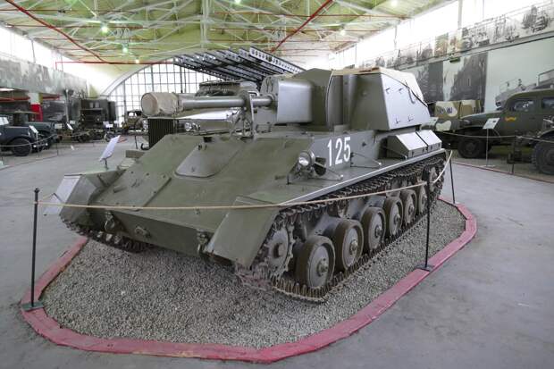 гаубица СУ-76М, фото моторы войны