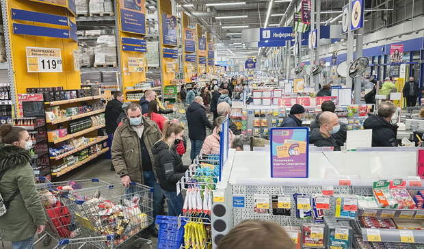 Из-за санкций в магазинах Белгородской области стало больше отечественных товаров