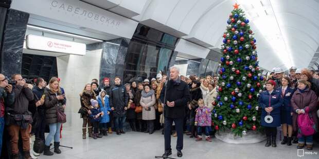 Собянин: В течение 2018 года в Москве было открыто 17 станций метро. Фото: mos.ru