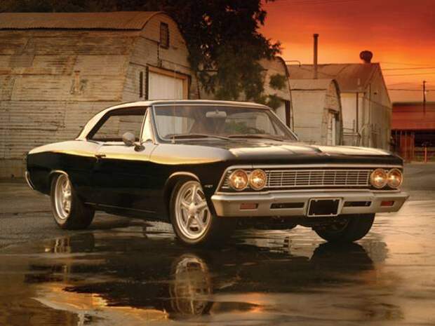 Chevrolet Chevelle 1966 перед