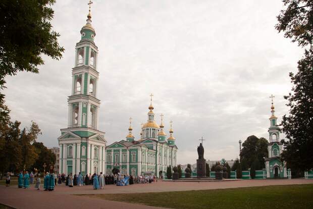 Спасо Преображенский собор Тамбов внутри