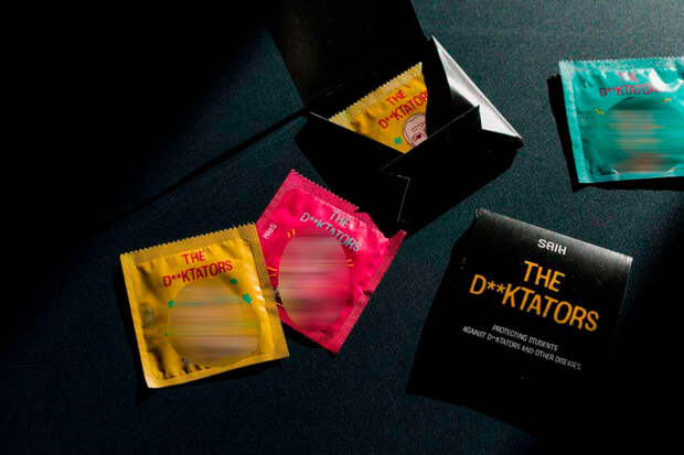 В Норвегии стали раздавать презервативы с изображением мировых лидеров