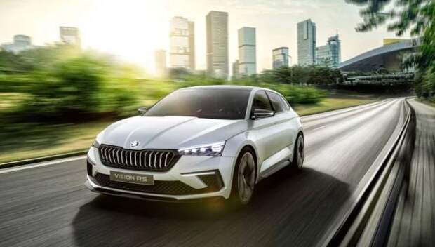 Спортивные модели будущего: Škoda представила концептуальный электрокар Vision RS