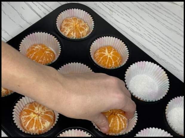 Зимний десерт с апельсином и 6-ю мандаринами