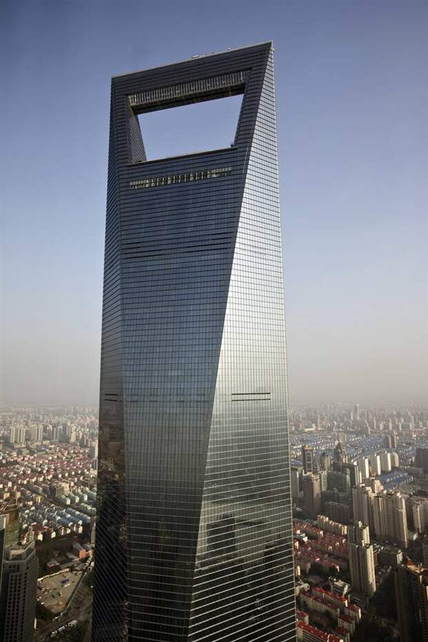 7. Шанхайский мировой финансовый центр. Китай