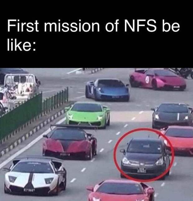 Первая миссия в Need For Speed