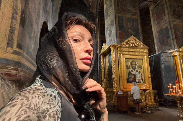 Блогерша Ивлеева опубликовала фото из монастыря после скандала с вечеринкой