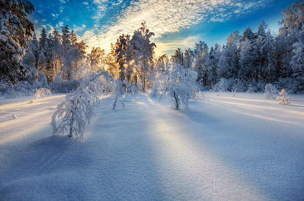 Великолепные снежные пейзажи Gorgeous Winter Landscapes 10 Великолепные снежные пейзажи
