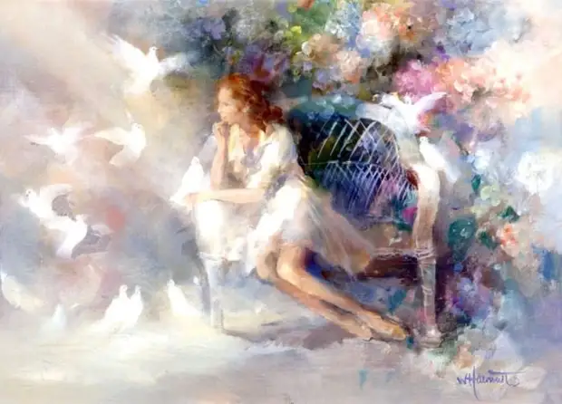 Художник Willem Haenraets. Когда несбывшееся зовёт нас…