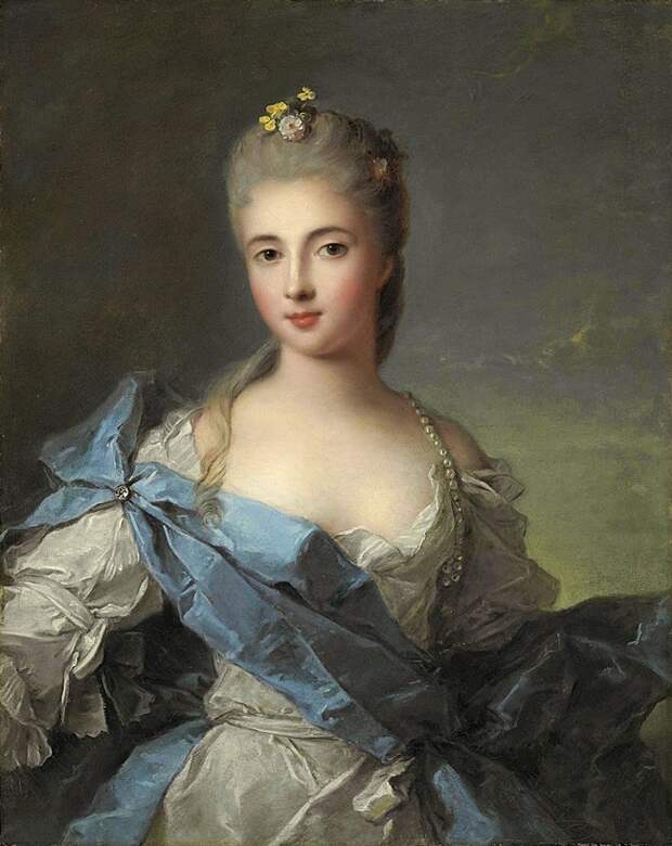 Женский портрет, , ранее идентифицирован как Дюшес де Ларошфуко.