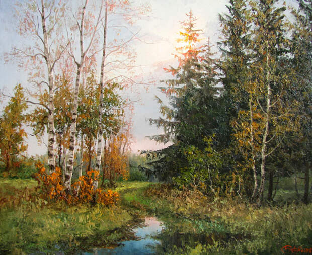 Художник-пейзажист Евгений Бурмакин