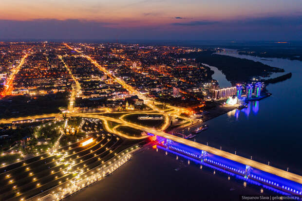 Барнаул с высоты — столица Алтайского края, 2021