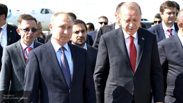 Путин и Эрдоган обсудили возможное сотрудничество по истребителям Су-35 Путин и Эрдоган обсудили возможное сотрудничество по истребителям Су-35