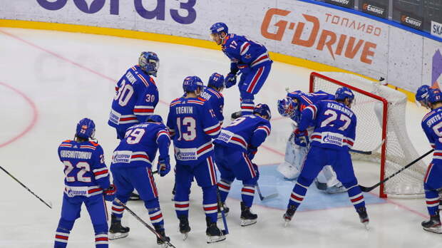 СКА одолел «Салават Юлаев» в КХЛ, уступая по ходу матча со счётом 0:2