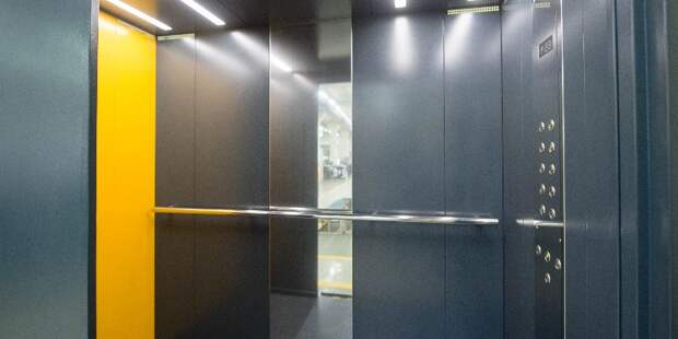Лифт в доме в проезде Черского находится снова в исправном состоянии