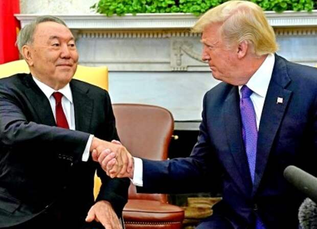 назарбаев трамп