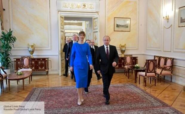 Президент Эстонии позитивно высказалась о встрече с Путиным