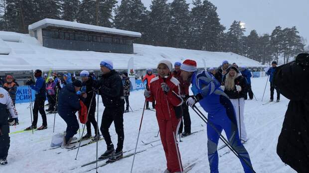 В Казани в рамкаж «Лыжни России» прошел забег руководителей