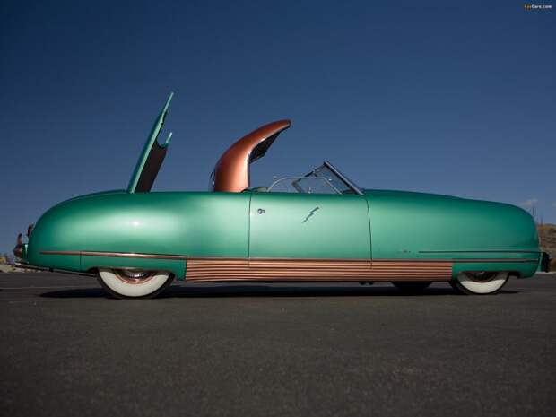 Chrysler Thunderbolt - "The Car of the Future" 1940 года Thunderbolt, chrysler, концепт-кар, олдтаймер