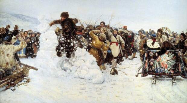 Зима, что белою лишь кажется…Все оттенки снега на картинах русских художников