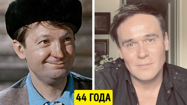 Как выглядели советские и современные знаменитости в одном и том же возрасте