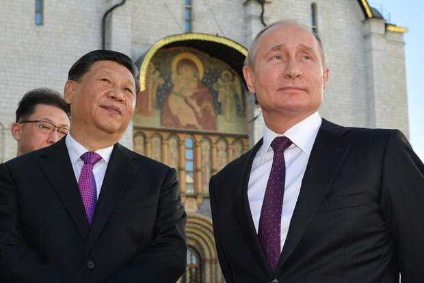 Си Цзиньпин и Владимир Путин