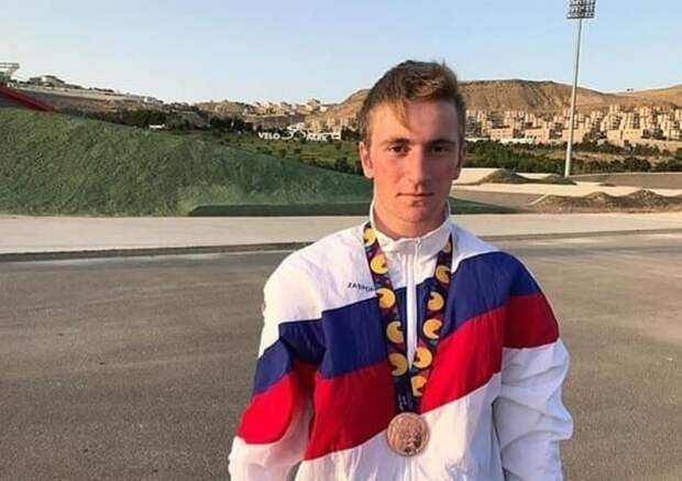 Спортсмен из Адыгеи стал призером Европейского юношеского фестиваля по велоспорту