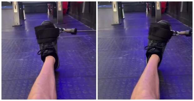 Обязательная часть тренировки парня