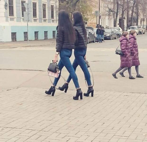 Интеллигентное безумие, или Странная мода петербургских улиц