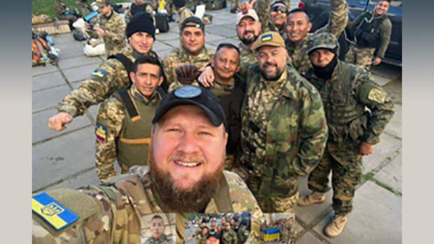 ЗА НАЗАРОМ И ЕГО БАНДОЙ ТОЖЕ ПРИДЁТ "ЖЕНЩИНА С КОСОЙ". СКРИН С ТГ-КАНАЛА FOREIGN COMBATANTS